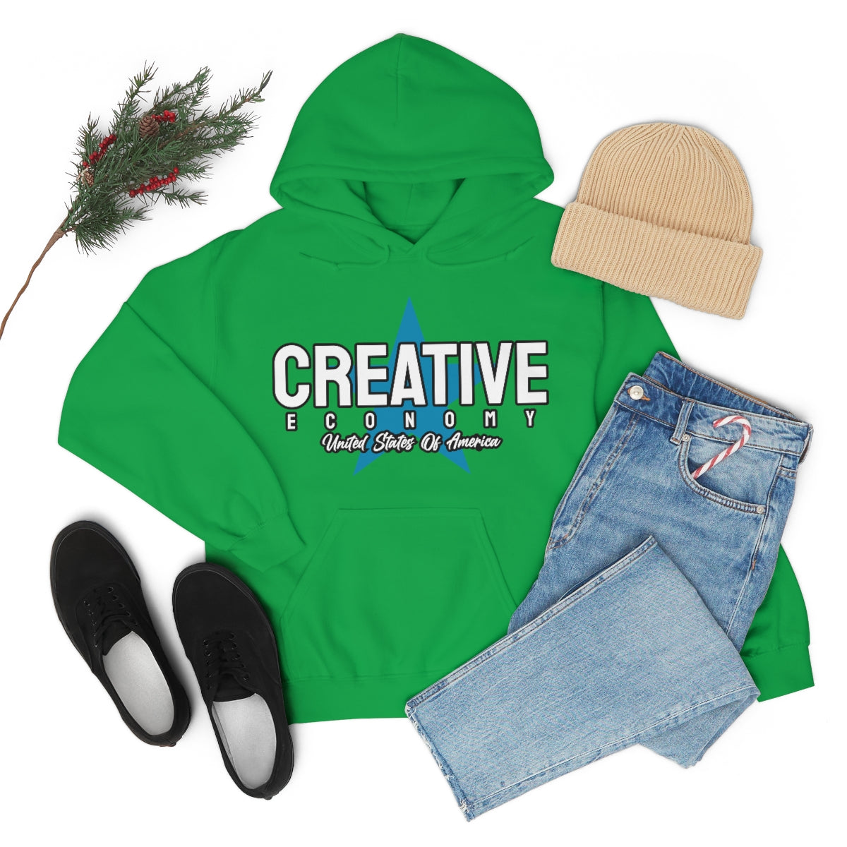 Creative Heavy Blend™ Hooded Sweatshirt