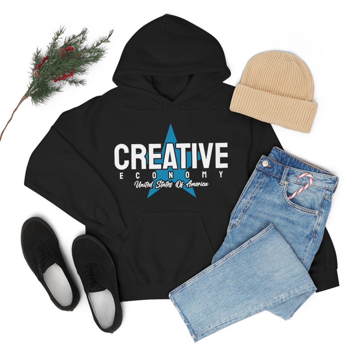 Creative Heavy Blend™ Hooded Sweatshirt