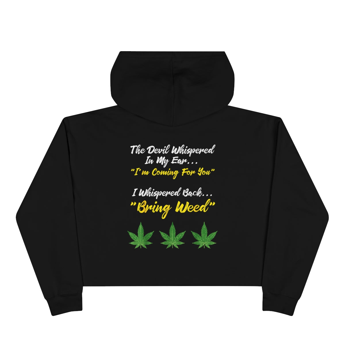 Area 51 Crop-Top Hoodie