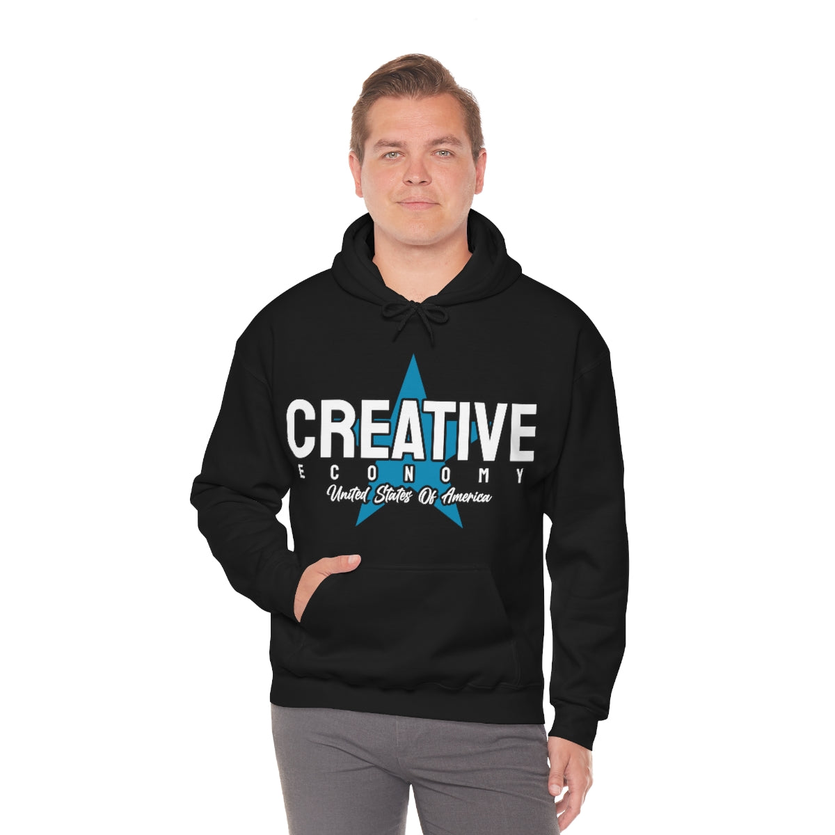 Creative Heavy Blend™ Hooded Sweatshirt