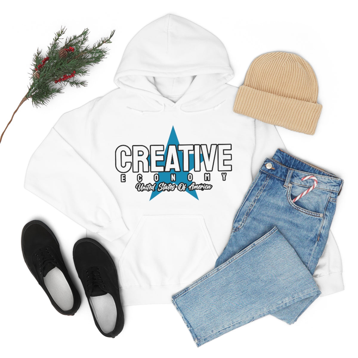 Creative Heavy Blend™ Hooded Sweatshirt