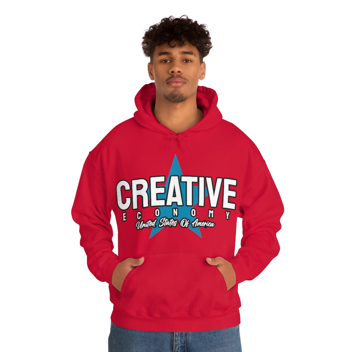 Creative Heavy Blend™ Hooded Sweatshirt